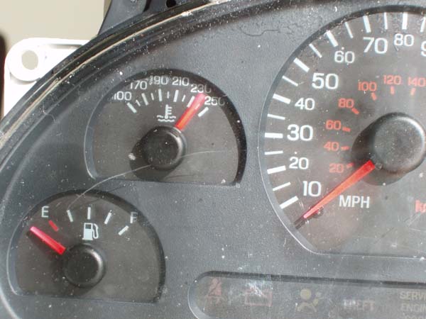 Ford probe oil pressure gauge #7